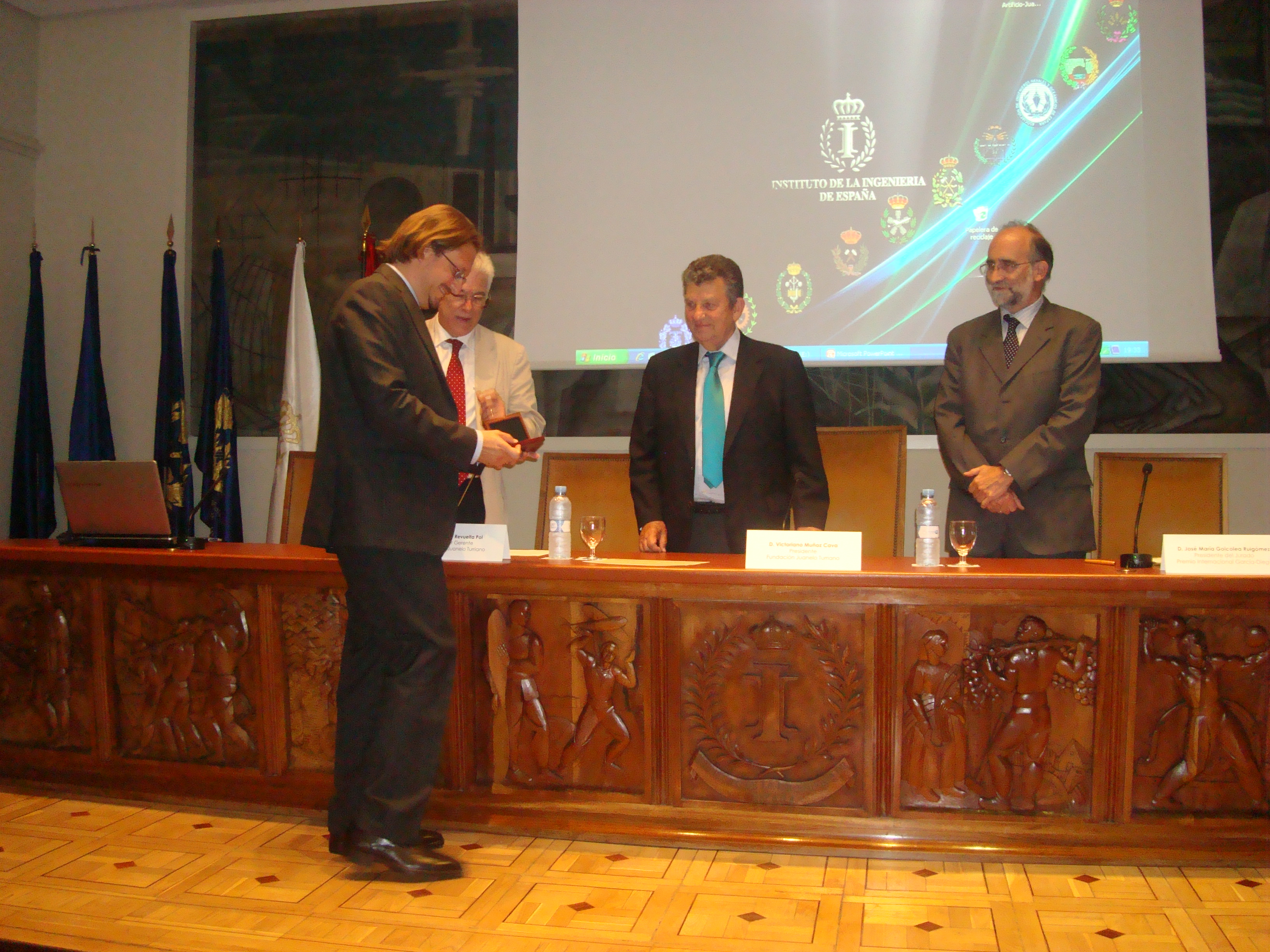 García-Diego Prize. Awards ceremony