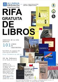 Alumnia. Rifa gratuita de libros