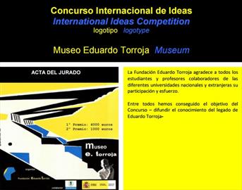 International Ideas Competition for the Torroja Museum logotype