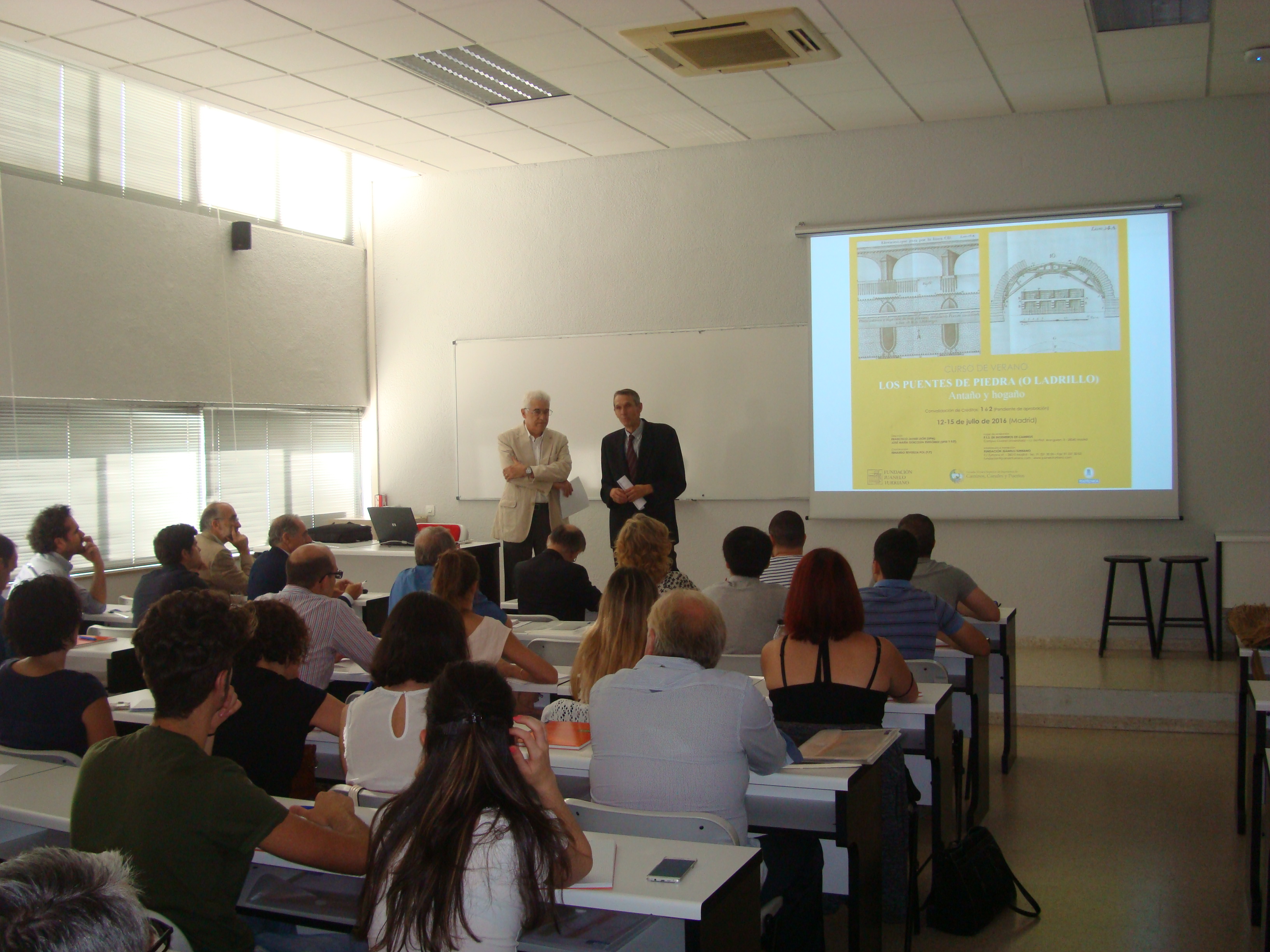 Curso de verano Los puentes de piedra (o ladrillo). Clausura