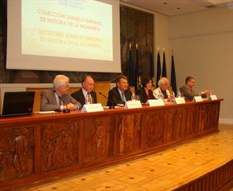 Colección Juanelo Turriano de Historia de la Ingeniería. Acto de presentación