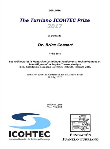 Turriano-Icohtec Prize 2017