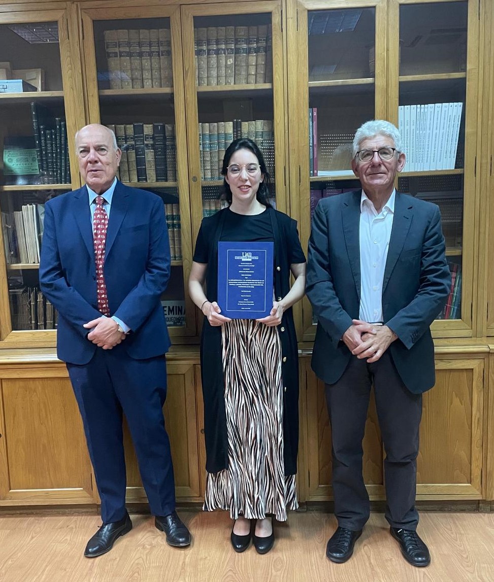 La infraestructura y el dominio hidráulico en los monasterios cistercienses femeninos del Reino de Castilla [Infrastructure and waterworks in female Cistercian monasteries in Castile]. PhD defence