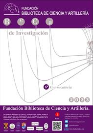 Fundación Biblioteca de Ciencia y Artillería. Convocatoria de beca