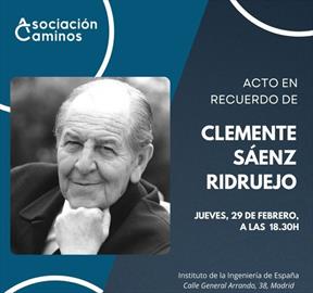 Acto en recuerdo de Clemente Sáenz Ridruejo