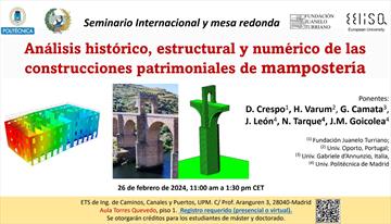 Análisis histórico, estructural y numérico de las construcciones de mampostería