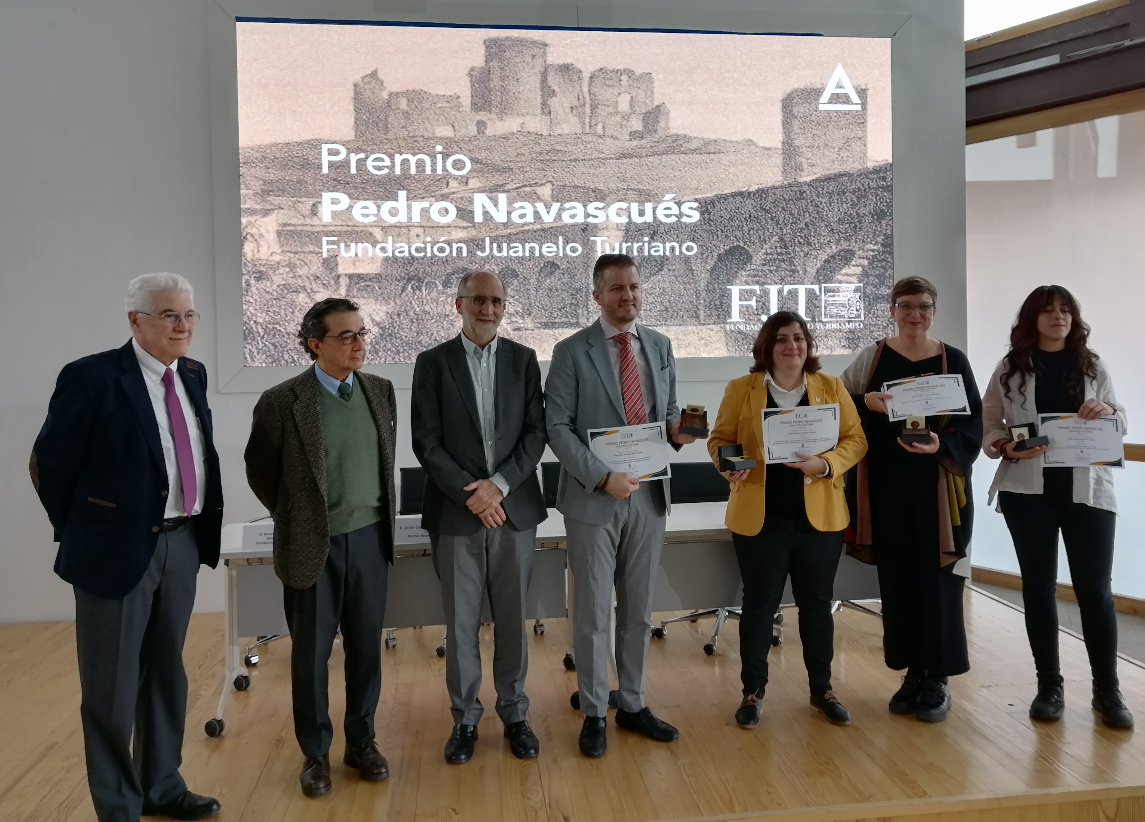 Acto de entrega del Premio Navascués para Tesis Doctoral