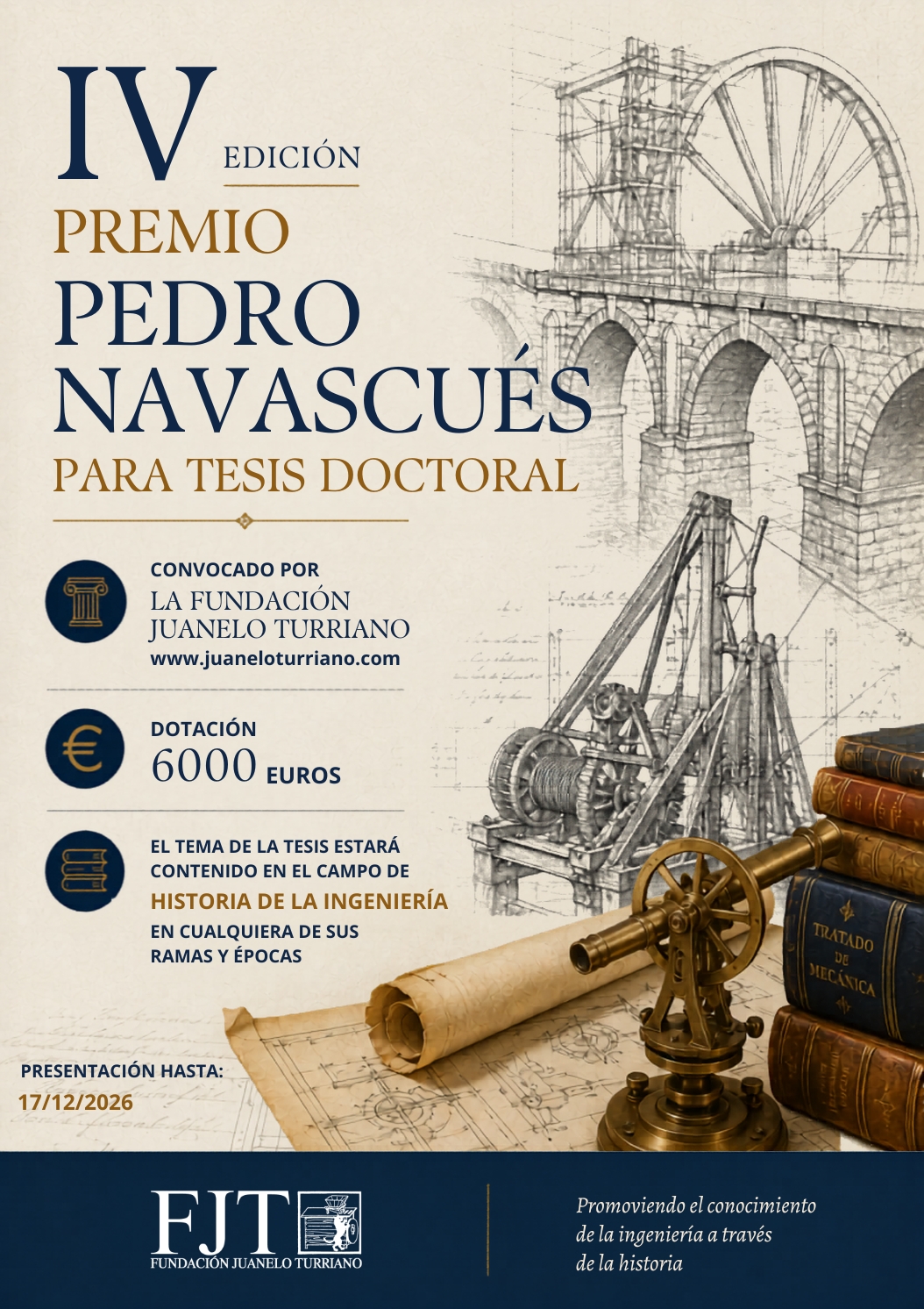 Premio Pedro Navascués para tesis doctoral. IV edición