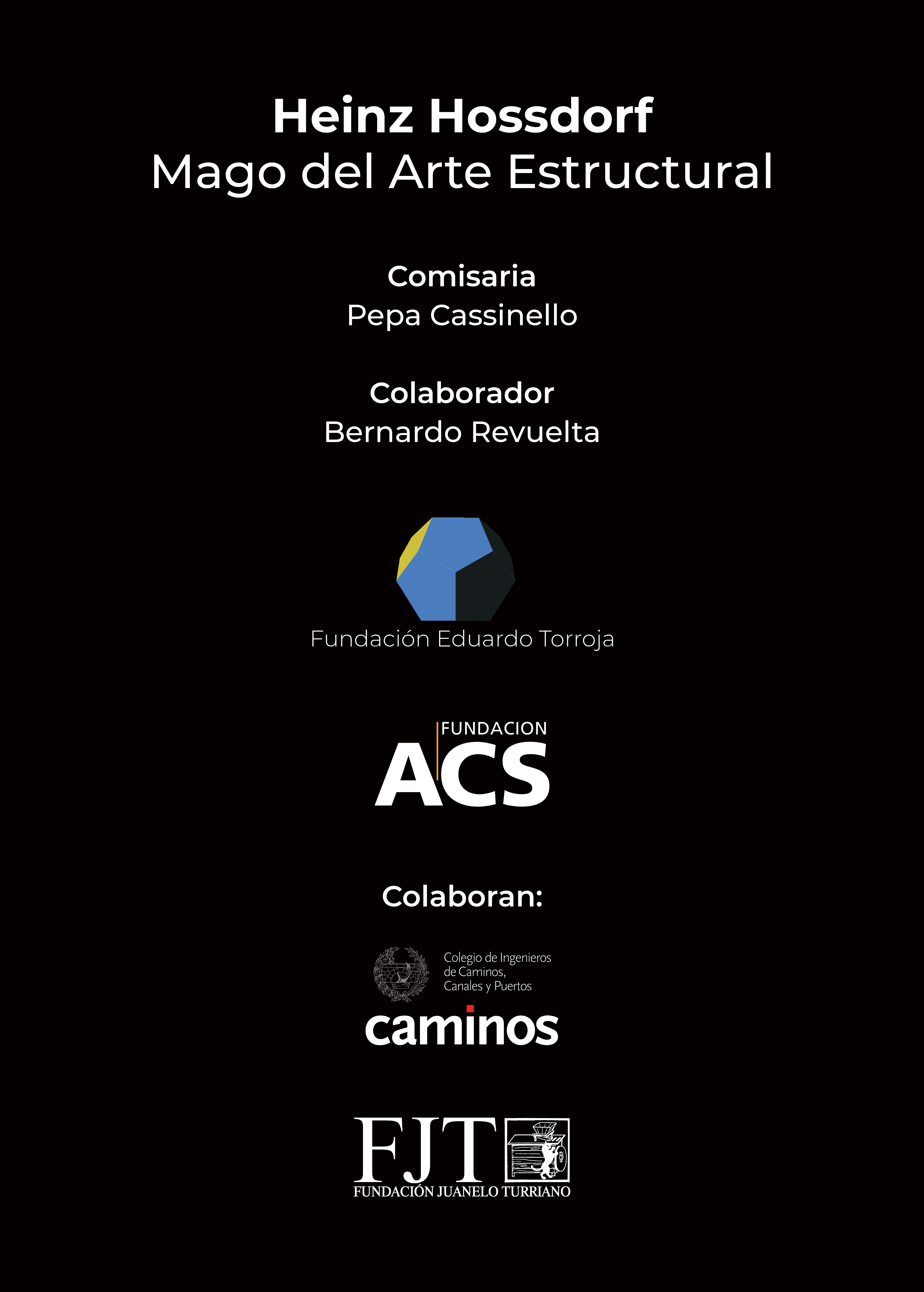 Heinz Hossdorf. Mago del arte estructural [Heinz Hossdorf. Structural art wizard]
