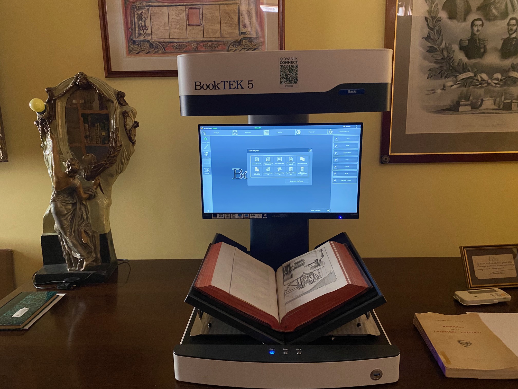 Digitisation of the Fundación Juanelo Turriano Library collection