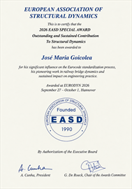 José María Goicolea receives the 2026 EASD Special Award