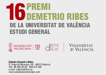 Demetrio Ribes Prize. 16th edition